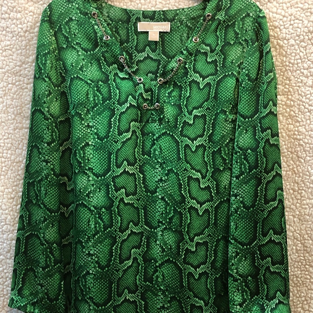 Michael Kors V-Neck Blouse